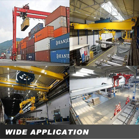Heavy Duty Neodymium Magnetic Lifter For Garage Shop Crane And Portable Hoist Featuring Hella Strong 600Kg Steel Plate Lift in use