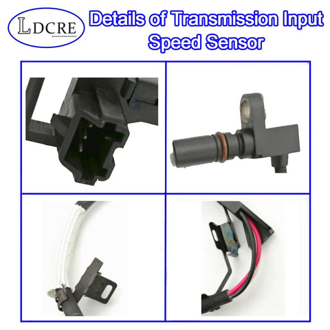 Input Speed Sensor For GM 4L60E 4L65E 4L70E Automatic Transmissions 2005 And Up Direct Fit Plug And Play Replacement For OEM 24244544 D74438E ISS Sensor With Durable Precision And Easy Install