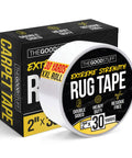 Packaging of No Slip Double Sided Rug Tape 2 Inch By 30 Yard For Securing Area Rugs On Carpet Hardwood And Laminate Floors