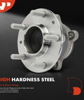 Rear Wheel Bearing And Hub Assembly With 5 Lug For Mazda 3 2019 Through 2023 And CX 3 2020 Through 2021 FWD Only