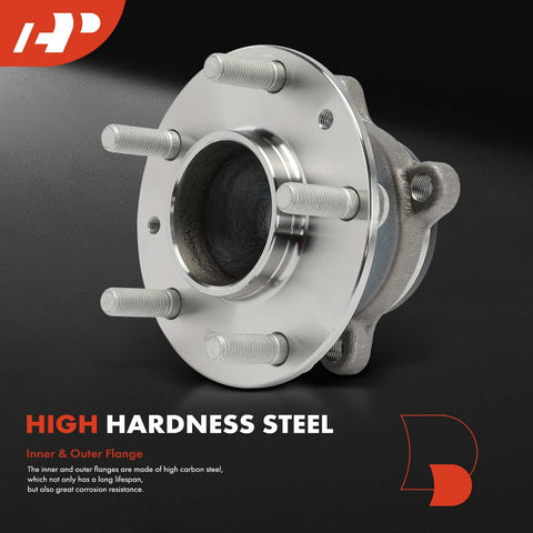Rear Wheel Bearing And Hub Assembly With 5 Lug For Mazda 3 2019 Through 2023 And CX 3 2020 Through 2021 FWD Only