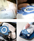 15 Packs Air Clean Dust Bags Replacement For GN Vacuum Bags Compatible With Classic C1, C2, C3 installation close-up