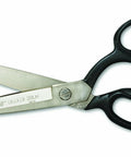 Left Hand Bent Handle Industrial Shears 10 Inch For Fabric Upholstery And Composite Materials With Precision Ground Blades Comfort Grip Ring