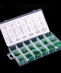 270 Piece Compressor O Ring Set With 18 Sizes For Car AC System Pro Grade Rubber Seals Gaskets Washers Tool Kit In Heavy Duty Storage Case