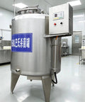 The Real Deal Commercial Stainless Steel Milk Pasteurizer Tank, Industrial Large Capacity 500L for serious dairy processing.