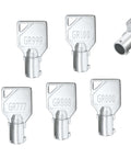 Set Of Five Replacement Keys For Speed Queen Coin Laundry Machines GR777 GR800 GR888 GR100 GR999 For Commercial Washers And Dryers