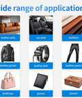 Heavy Duty Leather Glue For Permanent Clear Bonding Of Leather Goods Like Sofas Car Seats Purses Boots And More Waterproof Adhesive