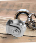 Stainless Steel Bearing Pulleys For Sliding Doors Set Of Two Heavy Duty Wire Rope Wheels Industrial Track Rollers
