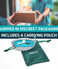 Versa Clamp 2.0 2026 Upgrade Male Incontinence Clamp with adjustable knob and carrying pouch