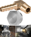 Adjustable Boost Elbow Controller And Rack Cap Kit for Dodge Cummins 1994-1998 P7100 Injection Pumps, aluminum rack cap