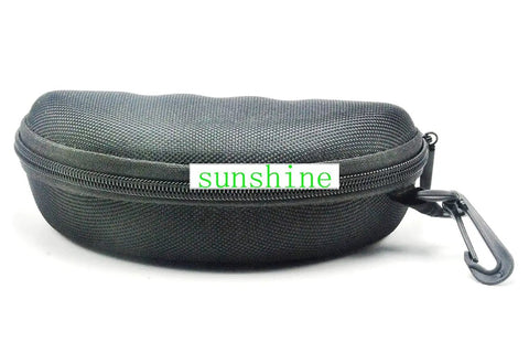 Hardcore Laser Safety Eyewear And YAG Protective Goggles For 808Nm 850Nm 980Nm 1064Nm Beams storage case with zipper and carabiner hook.