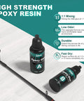 Essential Fishing Rod Repair Kit With Strong Epoxy Glue Durable Wrapping Cord And Grip Tape Fast Guide Eyelet Reset showcases epoxy glue bottles and fishing rod.