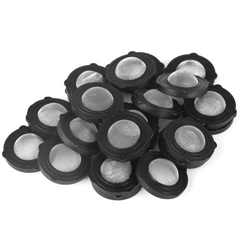 20 Pcs Hose Filter Washers With Stainless Steel Screen And Rubber Gasket For Garden Hose 3/4 Inch Connectors And 5/8 Inch Washing Machine