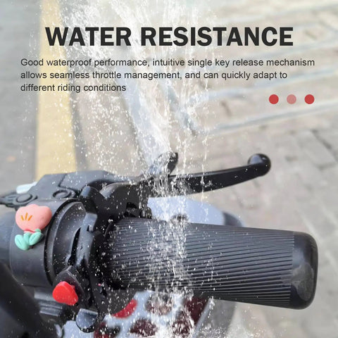 Universal Motorcycle Cruise Control Throttle Lock With Quick Release Thumb Twist Anti Skid Rustproof Handlebar Booster Clamp under water spray