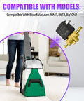 Replacement Solenoid Valve For Cleaning Machines 2037436 2037436, Easy Install And Durable Build, Keeps Your Carpet Cleaner Running Smooth, Compatible With Models 40M1 86T3 Bg10N2, Ideal Upgrade For Upright Carpet Cleaners, gold valve