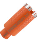 BGTEC Diamond Core Drill Bit, 45mm, orange laser-welded hole saw with 5/8-11 thread for marble and concrete.