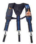 Tool Belt Suspenders With Magnet Pocket And Movable Phone Holder Heavy Duty 1680D Polyester Work Gear Pencil Holder Y Style Design