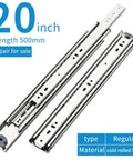 Heavy Duty Full Extension Drawer Slides Side Mount 12 to 40 Inch Adjustable Glides With Detachable Quick Release Latches
