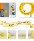 30 Piece Thumb Screw Hose Clamps Set Heavy Duty Stainless Steel, Versatile Key Type Clamp Kit For Automotive, Plumbing