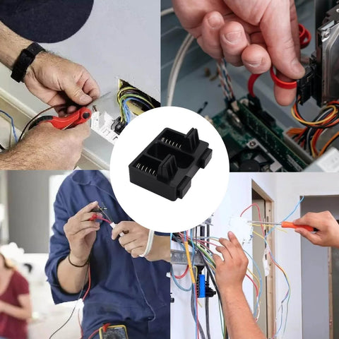 Hands Free Wire Soldering Holder for Welding Projects with adjustable clamps used in various electronics and wiring tasks.