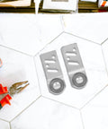 Stainless Steel Sliding Door Pulley With Ball Bearings 23mm Axle Diameter Heavy Duty Bearing Pulley For Industrial And Warehouse Use 1 Pair