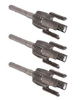 Get Your Hands On The Ultimate Pipe Threading Tool For 1/2 Inch Pipes, showing alloy steel threaders designed for quick threading.