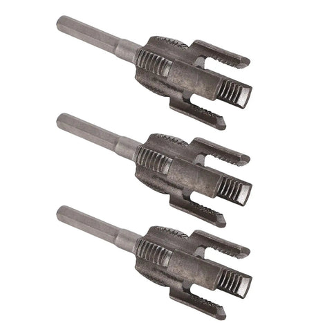 Get Your Hands On The Ultimate Pipe Threading Tool For 1/2 Inch Pipes, showing alloy steel threaders designed for quick threading.