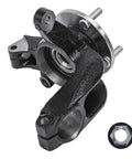 Front 2-Piece Steering Knuckles With Wheel Bearing Hubs Assembly For 2006-2011 Ford Focus Replacement Kit Includes Two Front Steering Knuckles And Hub Assemblies