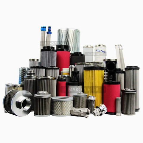 Assorted industrial filters including Premium Vacuum Pump Filter Replacement For Industrial Vacuum System 71046118 Direct Fit Boss Grade Cost Effective