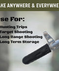 All Weather Rifle Barrel Cover For Most Guns Muzzle Protection Keeps Your Rifle Clean And Ready Fits Bolt Action Muzzleloader Shotgun