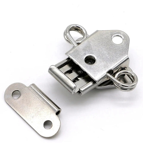 Beefy Heavy Duty Rotary Draw Latch, Vertical Mount, Locking Latch For Industrial Cabinets, Tool Boxes, And Equipment, Fits K3-1625-52 And K3-2347-52, 1 Piece, Color XK705-3-304 angle view