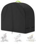 Built Tough All Weather Table Saw Cover for Diagonal and Miter Saws Heavy Duty 600D Waterproof UV Protective Shield, Black