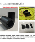 Sprocket Coupler Set For Screw Drive Garage Door Openers 25A18 25C20 4 Pack Easy DIY Friendly Fix Fits 1000SD 2000SD black coupler
