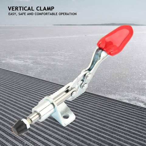 Beefy Heavy Duty Toggle Clamp Hold Down With Push Pull Action For Woodworking Jigs And Fixtures Pocket Hole Jigs Welding Crosscut Sleds Secure Grip Adjustable Base Plate