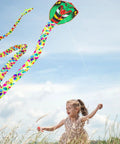 Child flying Giant Snake Kite for Adults and Kids Handmade Animal Modeling Kite with Gold Foil Large Outdoor Beach Flying Toy