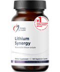5mg Lithium Orotate With TMG And B12 Methylcobalamin For Mood Support And Brain Health Bioavailable Formula 120 Capsules Bottle Front