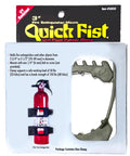 Quick Fist Clamp For Vehicle Mounts Fits Two And Three Quarters To Three And One Quarter Inch Diameter Heavy Duty Rubber UV Resistant