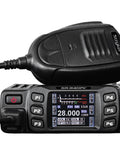 Ultra Compact 10 Meter Ham Radio With 45 Watt PEP Power, Slim 5.8 By 4.8 By 1.4 Inch Mobile Rig AM/FM Modulation UHF Capability