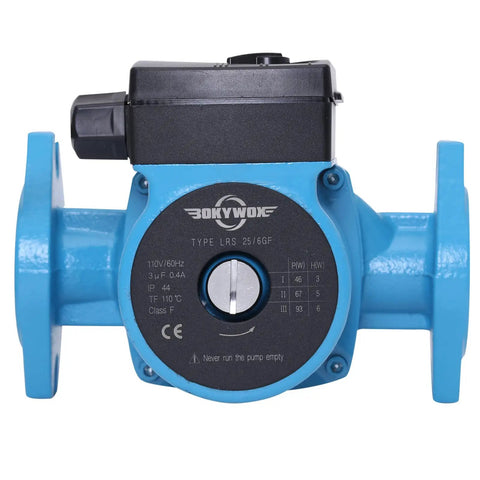 No Cold Showers Anymore With This Heavy Duty 3 Speed Hot Water Recirculating Pump 1 Inch Flange Booster System 110 Volt Quiet Circulation Motor
