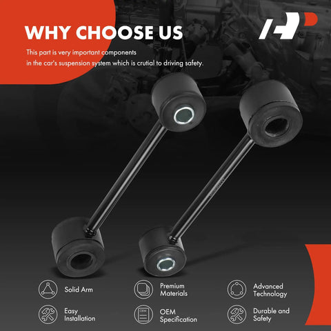 2 Rear Sway Bar Links For Ford Mustang 2007 2008 2009 2011 2012 2013 2014 Heavy Duty Stabilizer Kit For Rear Left And Right displayed