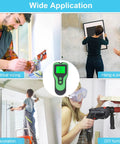 Generic Stud Finder Wall Scanner, 5 Modes LCD Display with Sound Alarm used for electrical wiring and hanging pictures.