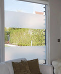 Milky Privacy Window Film With Reusable Static Cling No Fuss Removable And Repositionable For Glass Surfaces 26 By 59 Inch Roll
