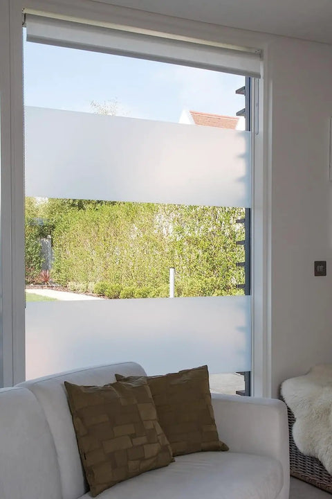 Milky Privacy Window Film With Reusable Static Cling No Fuss Removable And Repositionable For Glass Surfaces 26 By 59 Inch Roll