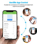 WiFi Sump Pump Controller With Alarm And Real Time Water Level Monitoring For Sump Submersible And Utility Pumps Smart App Remote Control Real Time Alerts For Failures And Overloads Keep Basement Dry And Prevent Floods on smartphone screen