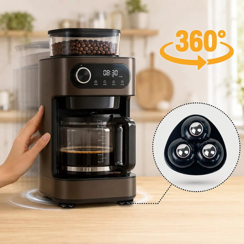 8 Pcs Appliance Caster Set For Effortless Moving Of Air Fryers, Coffee Makers, And Stand Mixers, 360 Degree Swivel Ball Rollers With Sticky Universal Wheels For Quiet No Scratch Countertop Sliders That Glide Easy under coffee maker