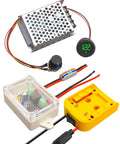 Heavy Duty Battery Adapter Converter Kit For DeWalt 18V 20V Batteries with DC low voltage protection and voltage display