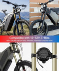 LED Ebike Headlight With White Halo For Super73 S2 SE S2 Laguna And Brooklyn R SE 2021 Models on mountain trail