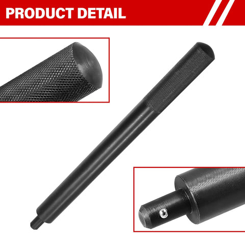 Plobeda wheel bearing race tool with black knurled handle; compatible with Harley FL/FX XL motorcycles (1973–1999)
