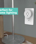 Smart Plug Mini 4 Pack With Wi Fi No Hub Needed Works With Alexa And Google Home Control Lights And Devices From Anywhere ETL Certified Requires 2.4 GHz Wi Fi Network Easy Setup