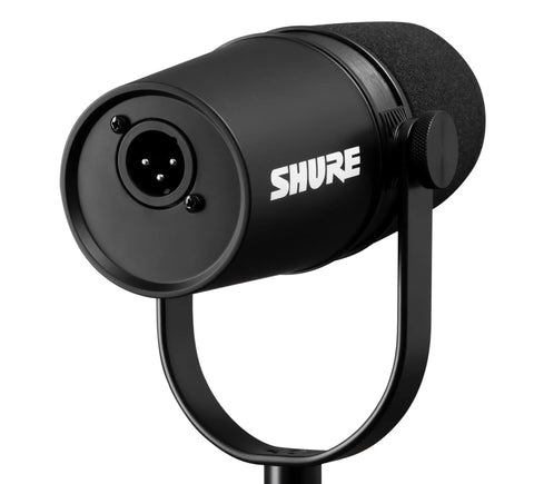 XLR Dynamic Microphone For Podcasting, Streaming And Vocal Recording With Voice Isolation Cardioid Pattern, Black